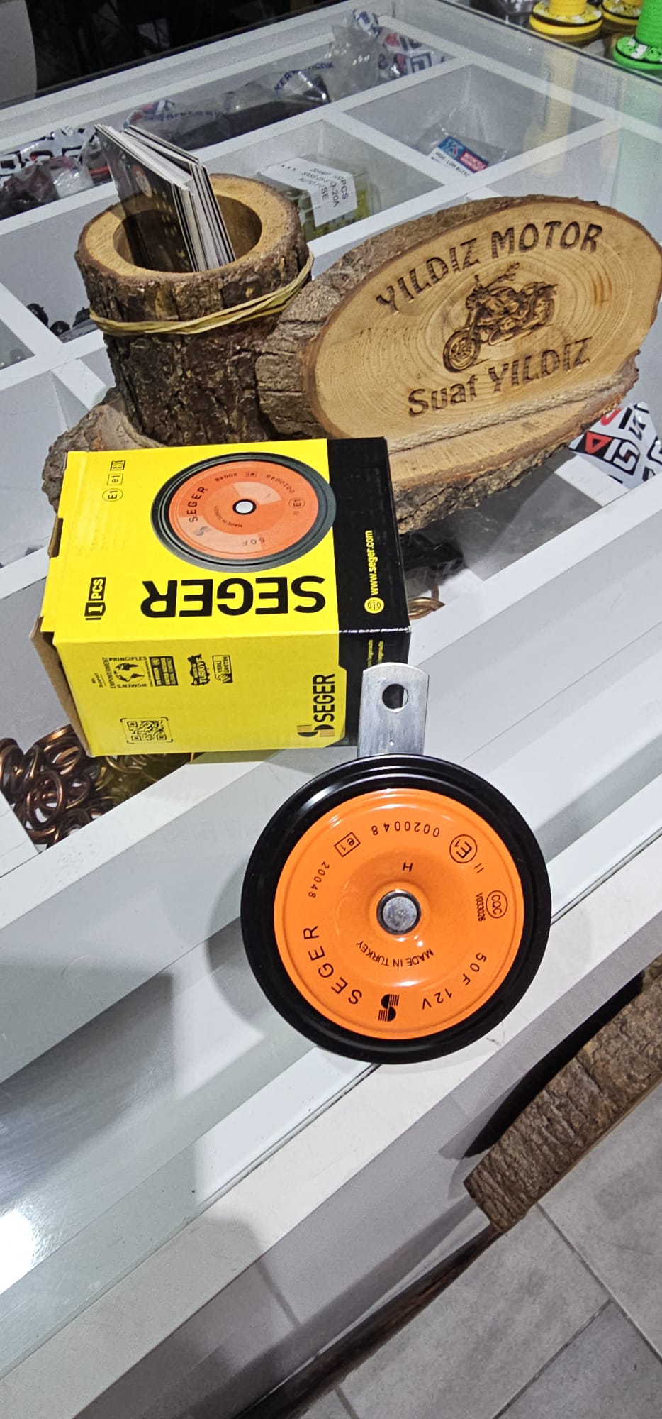 12 VOLT SEGER KORNA İNCE TURUNCU